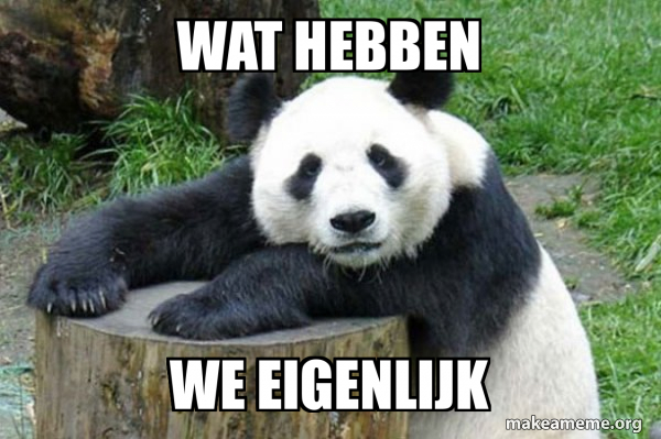 Confession Panda meme