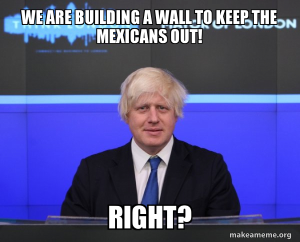 Boris Johnson  Brexit meme