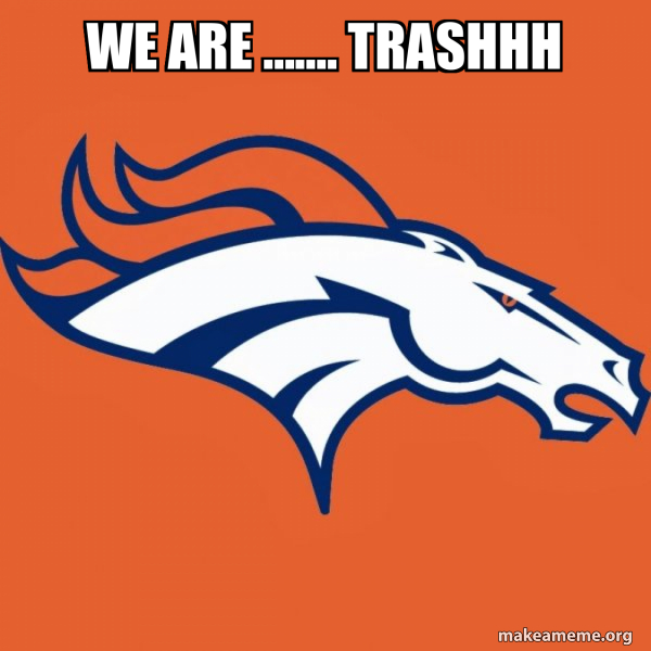 Denver Broncos meme