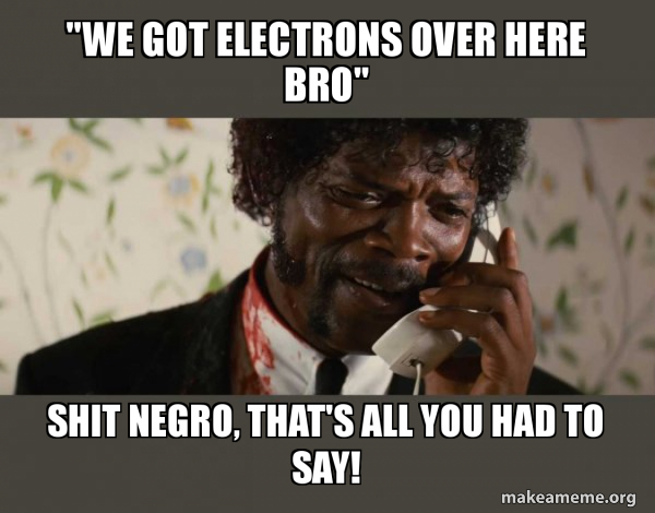 Shit Negro - Pulp Fiction meme