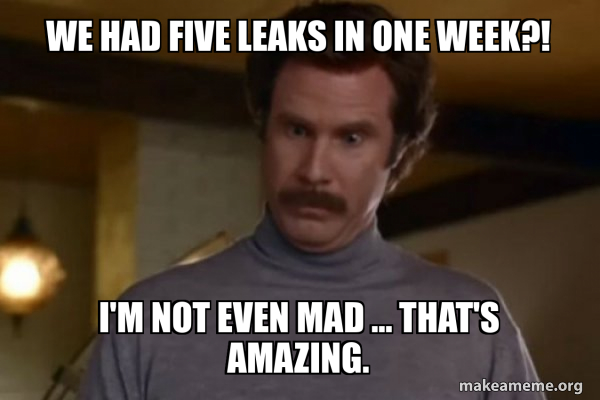 Ron Burgundy I am not even mad or That's amazing (Anchorman) meme