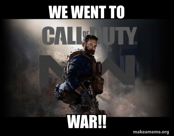 Call of Duty (COD) - Modern Warfare meme