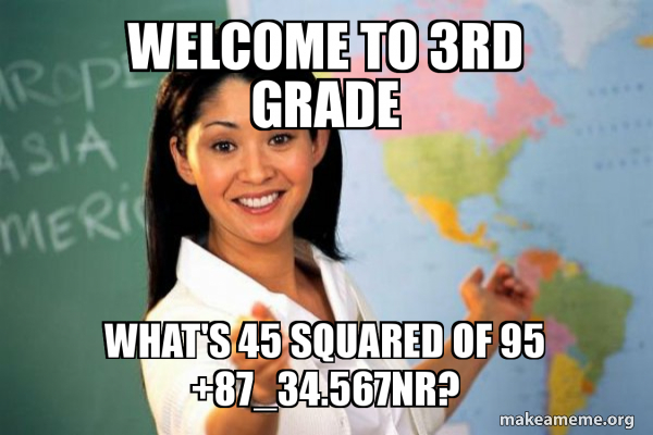 Third Grade Memes