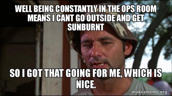 Bill Murry Caddyshack (So I got that going for me) meme