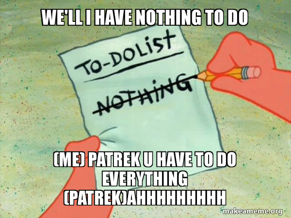 TO-DO List meme