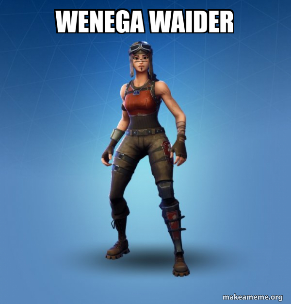 Renegade Raider Fortnite Skin meme