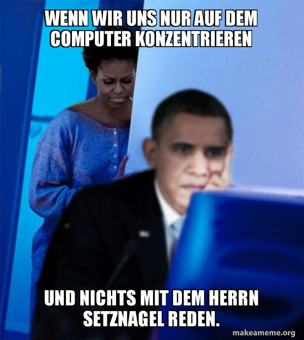 Redditor Obama's Wife meme
