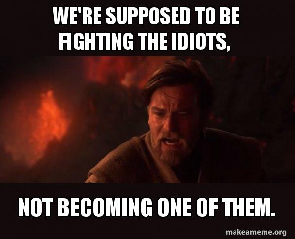 Obi-Wan Kenobi - You Were The Chosen One! meme
