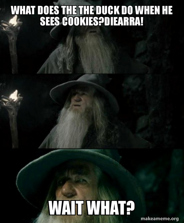 Confused Gandalf meme