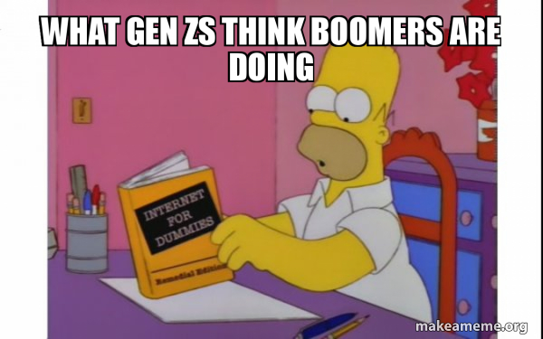 Computer Homer meme