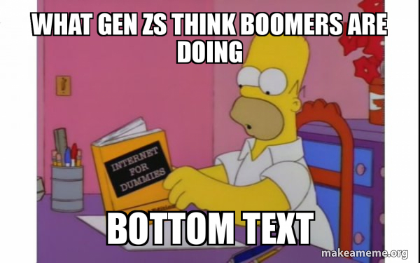 Computer Homer meme