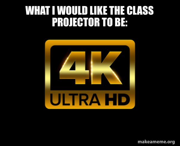 Caught in 4k meme