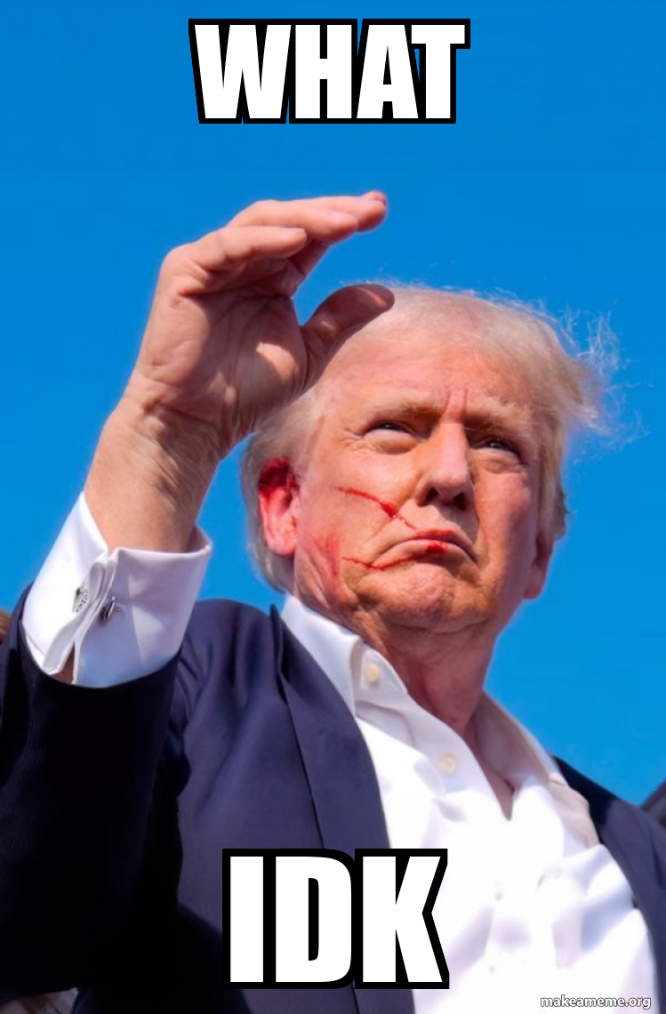 Trump Shot meme