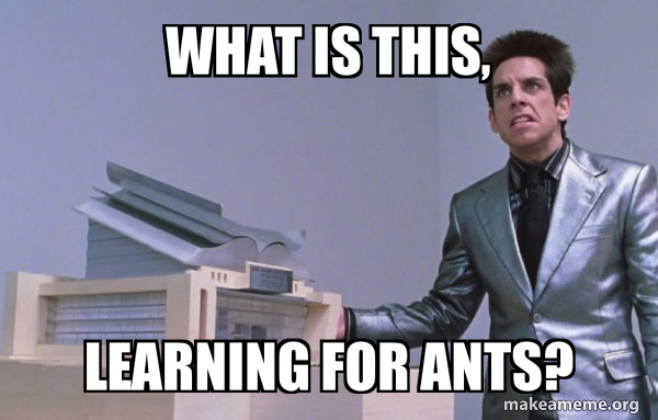 Center for Ants (Zoolander) meme