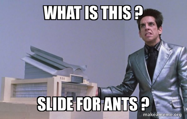 Center for Ants (Zoolander) meme