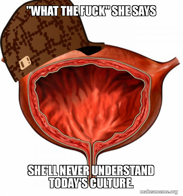 Scumbag Bladder meme