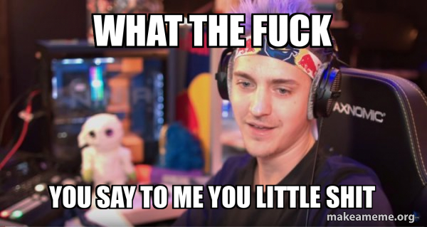 Ninja Tyler Blevins meme