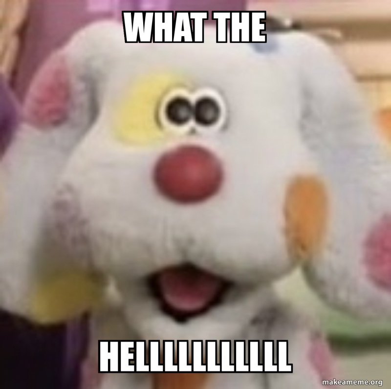 WHAT THE HELLLLLLLLLLL Meme Generator