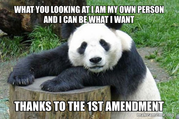 Confession Panda meme