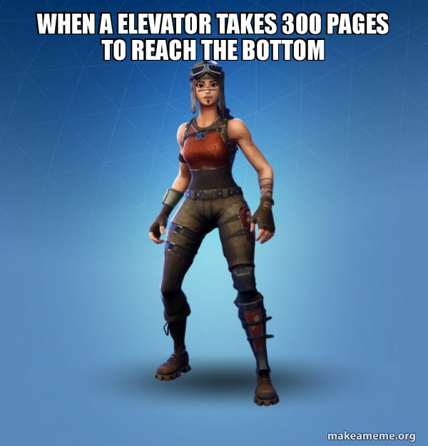 Renegade Raider Fortnite Skin meme