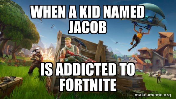 Fortnite Battle Royale game meme