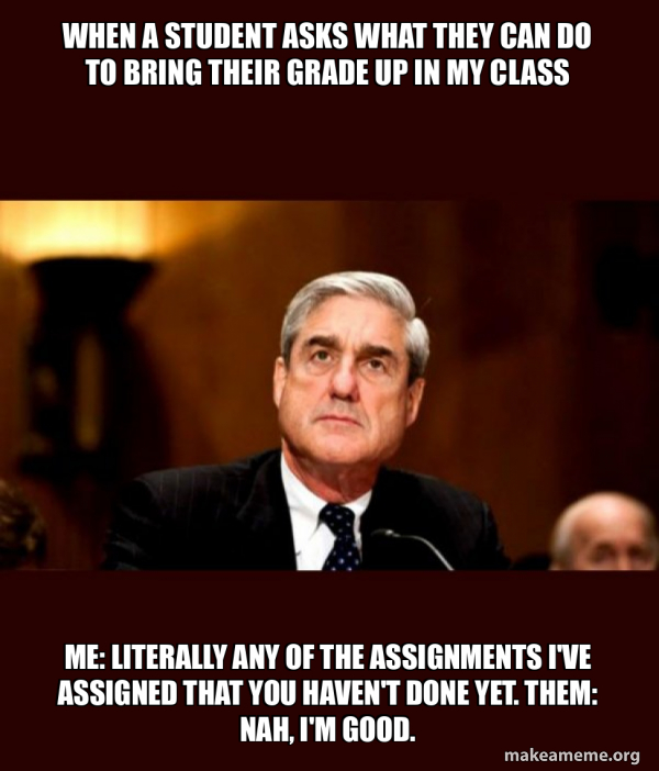 Robert Mueller meme