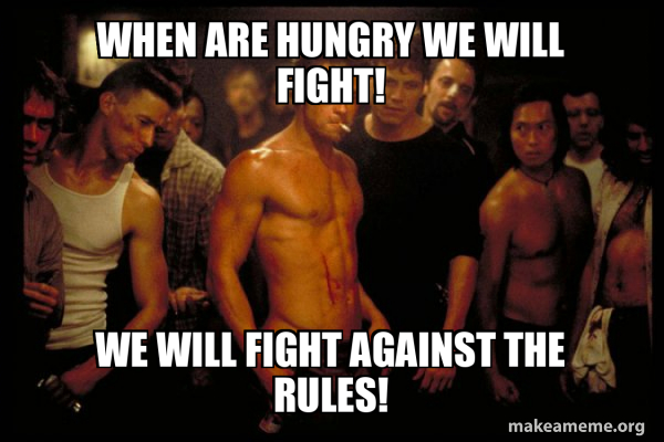 Fight Club meme