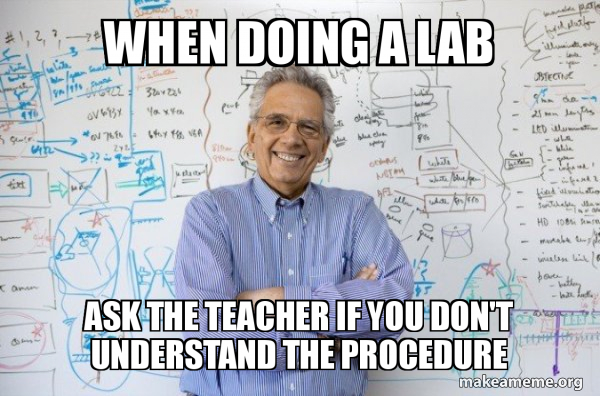 Good Guy Professor meme