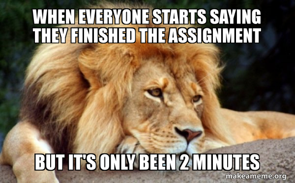 Confession Lion meme