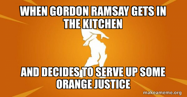 When Gordon Ramsay gets in the kitchen And decides to serve up some ...