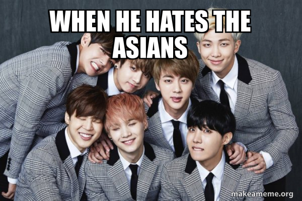 K-Pop Band BTS (Bangtan Boys) meme