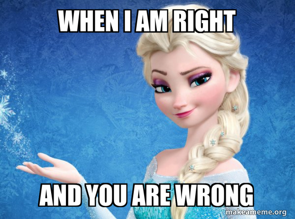 Elsa from Frozen meme