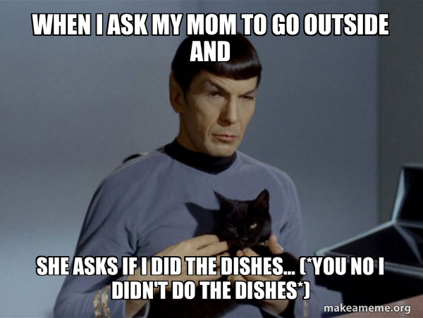 Spock and Cat Meme meme