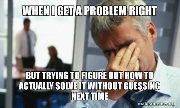 Male First World Problems meme