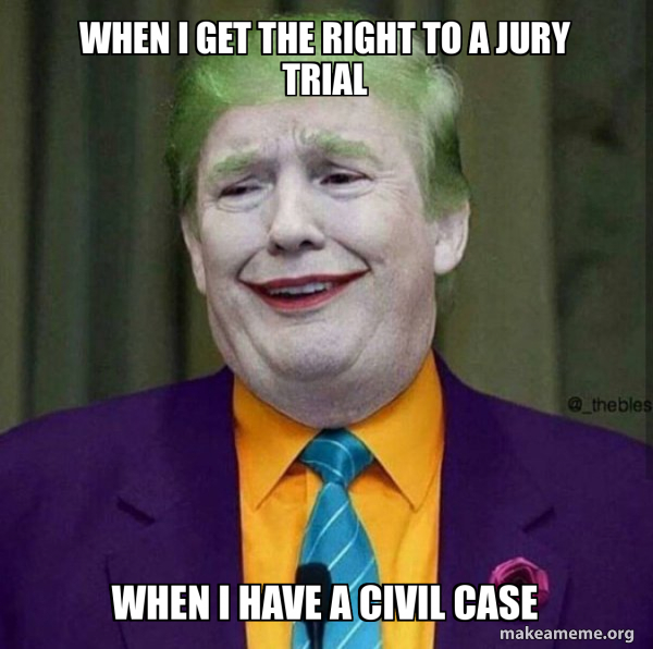 Donald Trump - The Joker meme