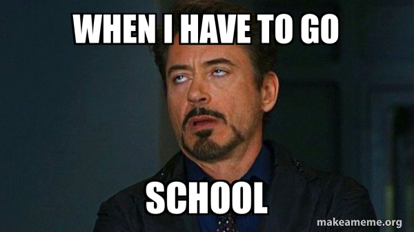 Tony Stark Eye Roll meme