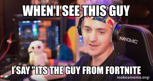 Ninja Tyler Blevins meme