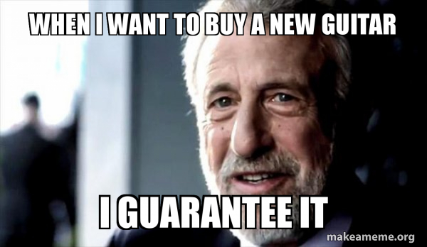 I Guarantee it - George Zimmer meme