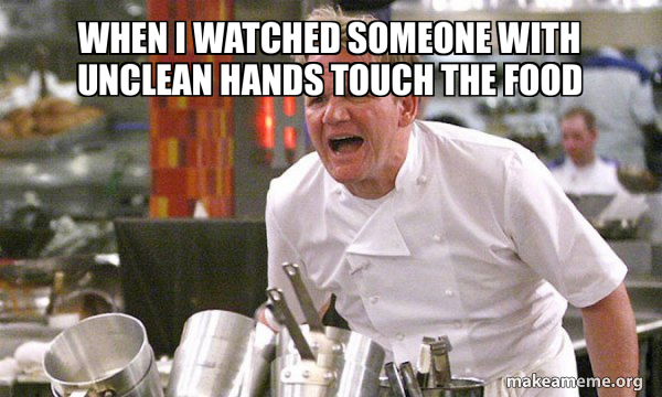 Gordon Ramsay Hell's Kitchen meme