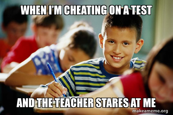 Scumbag Student meme
