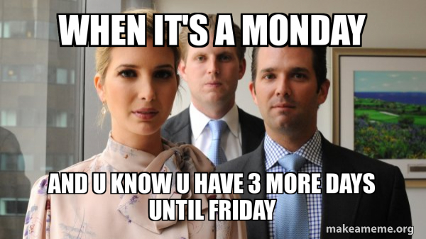 The Trump Kids Eric, Donald Jr and Ivanka meme