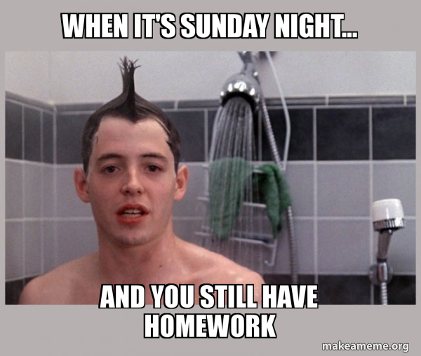 Shower Thoughts meme