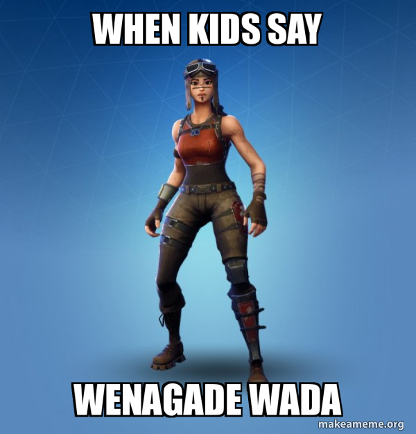 Renegade Raider Fortnite Skin meme