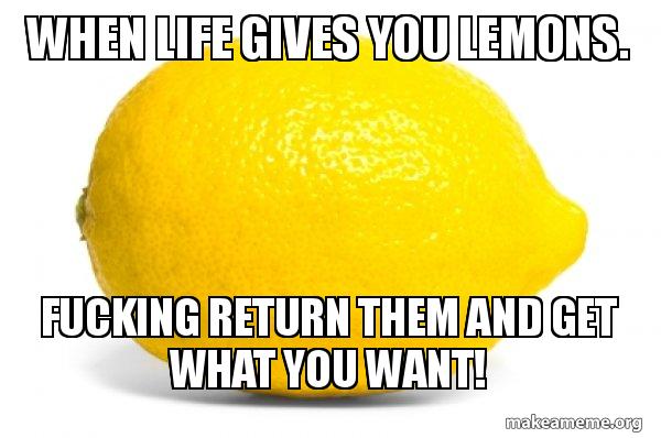Lemon meme