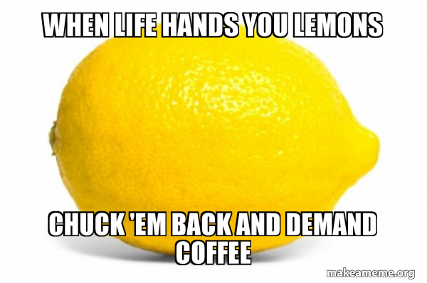 Lemon meme