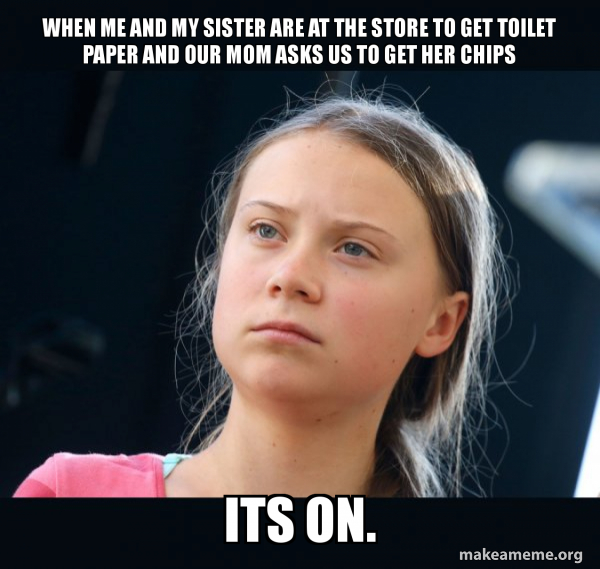 Greta Thunberg meme