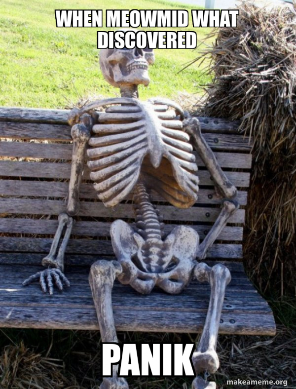 Waiting Skeleton meme