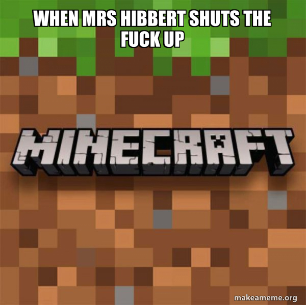 Minecraft meme