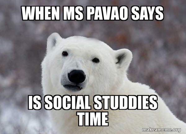 Popular Opinion Polar Bear meme