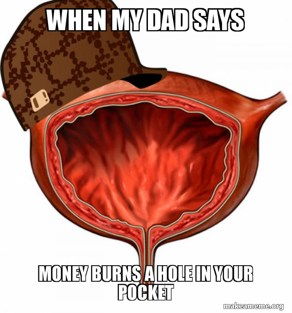 Scumbag Bladder meme